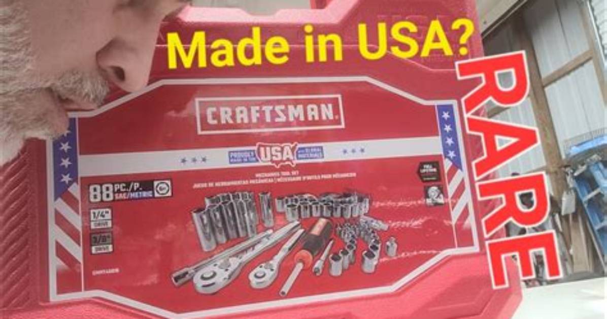 Where Are Craftsman Tools Made?