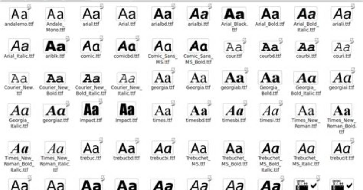 Where Are Fonts in Linux Mint?