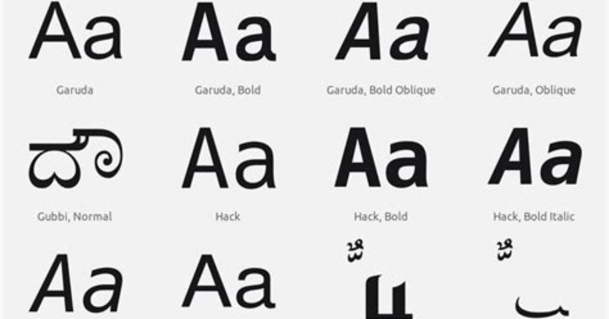 Where Are Fonts on Linux?