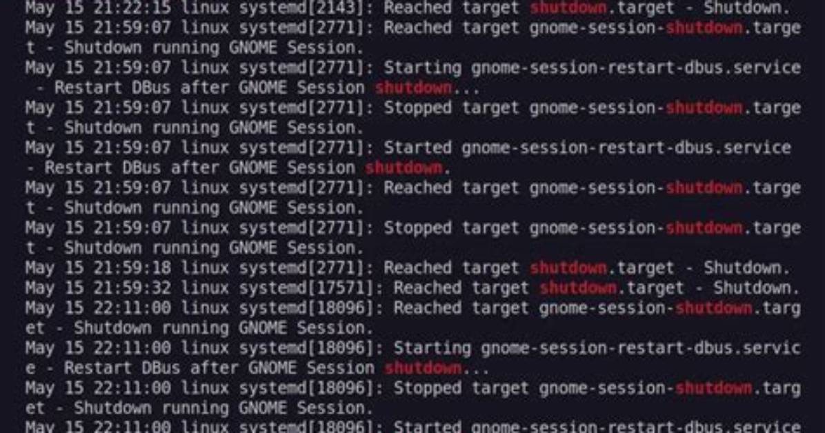 Where Are Linux Reboot Logs?