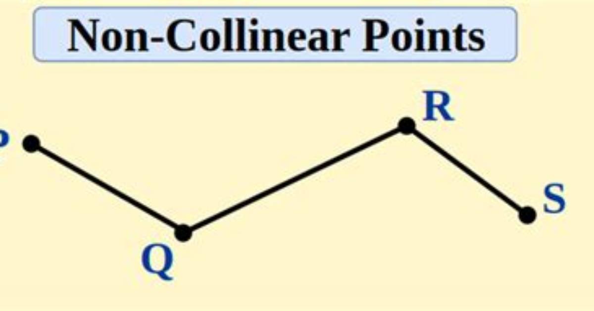 Where Are Non-Collinear Points?