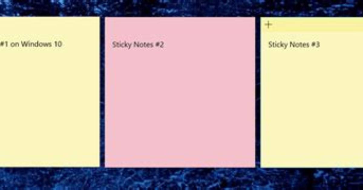 Where Are Sticky Notes Saved Windows 10?