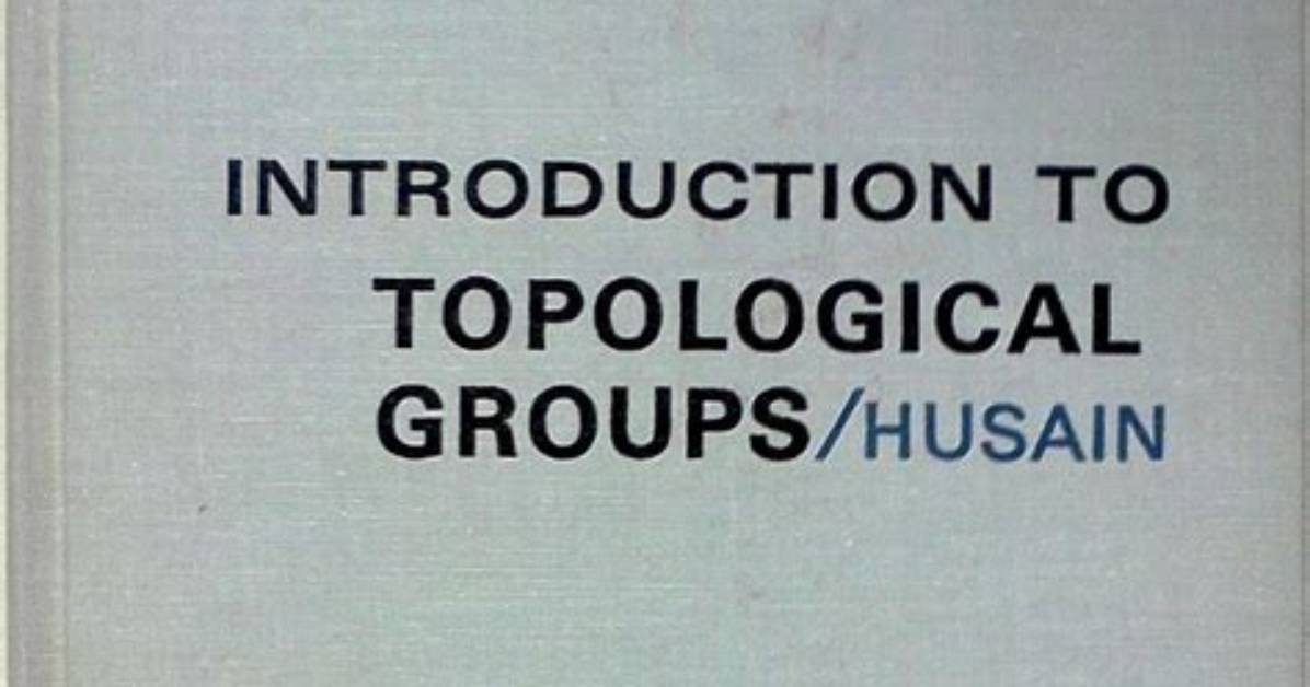 Where Are Topological Groups Used?