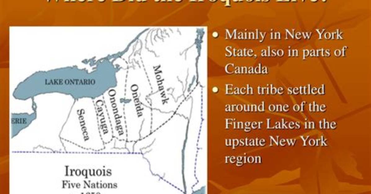 Where Did the Iroquois Settle