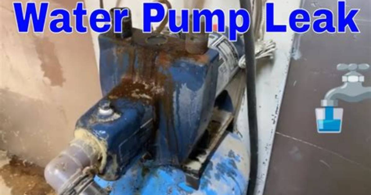 Where Do a Water Pump Leak from?