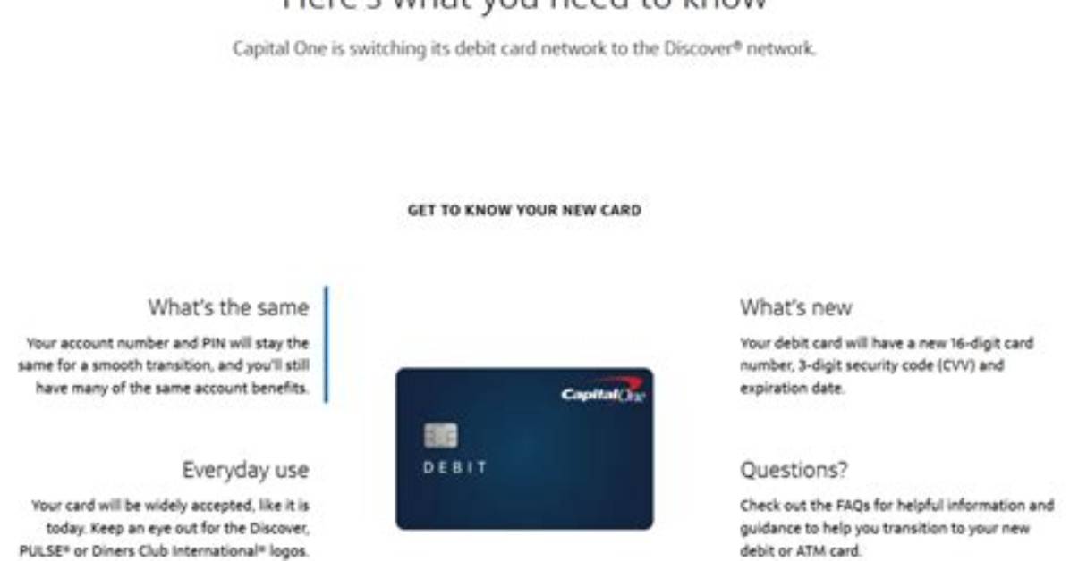 Where Do Capital One Debit Cards Ship From