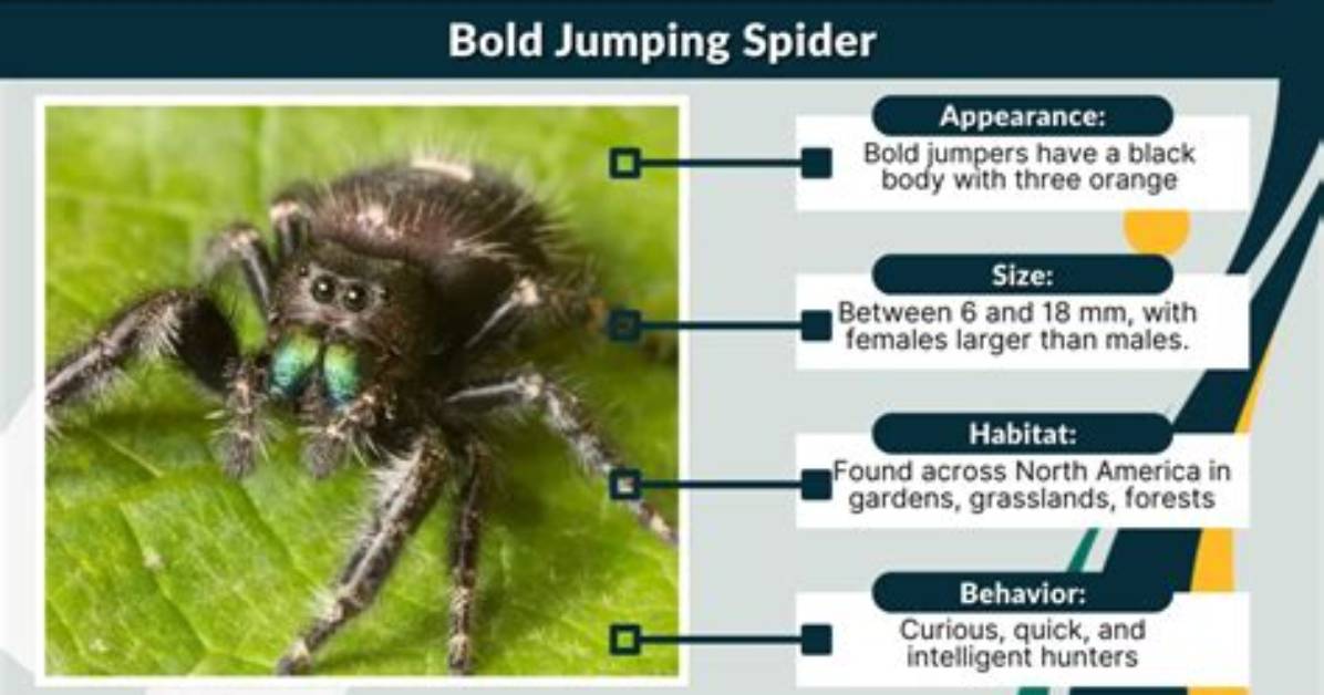 Where Do Daring Jumping Spider Come from?