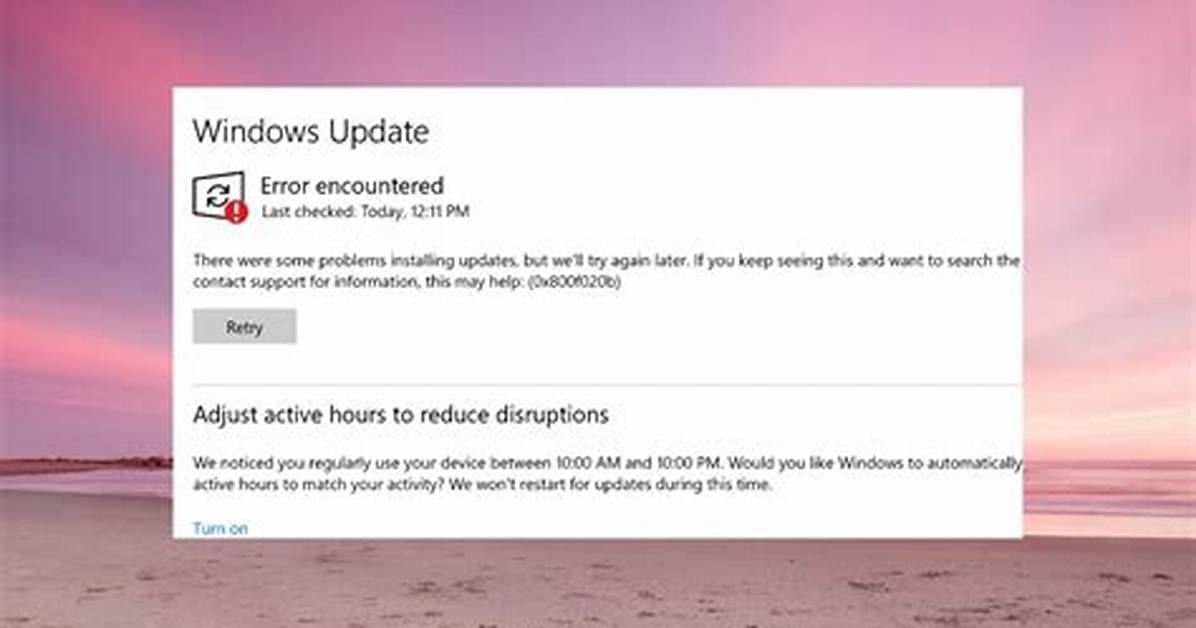 Where Do I Find Failed Updates on Windows 10?
