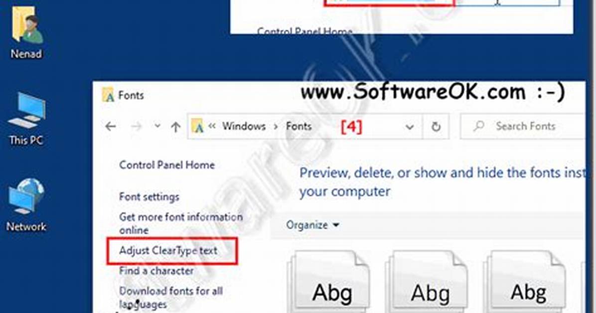 Where Do I Find the Font Folder in Windows 7?