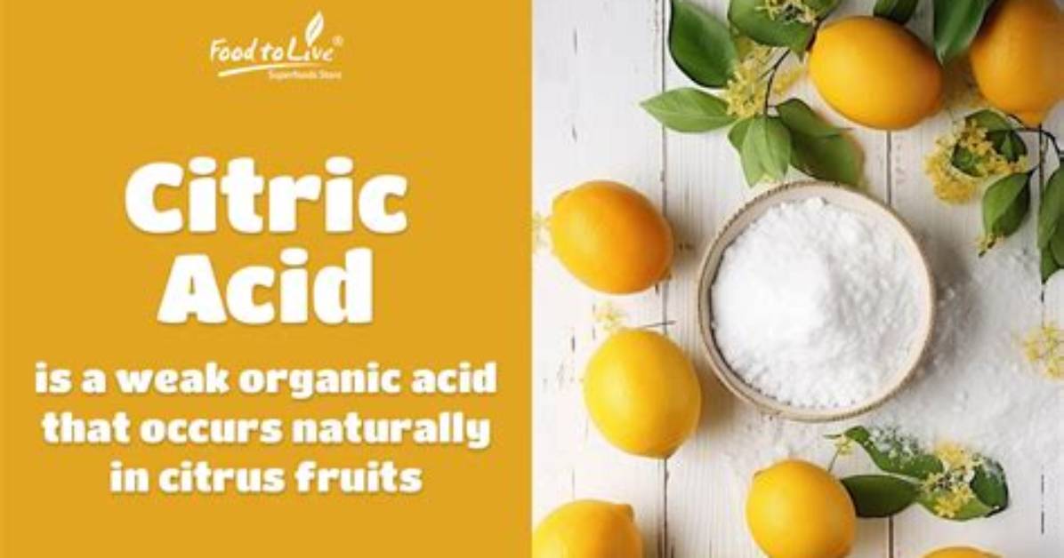 Where Do I Get Citric Acid