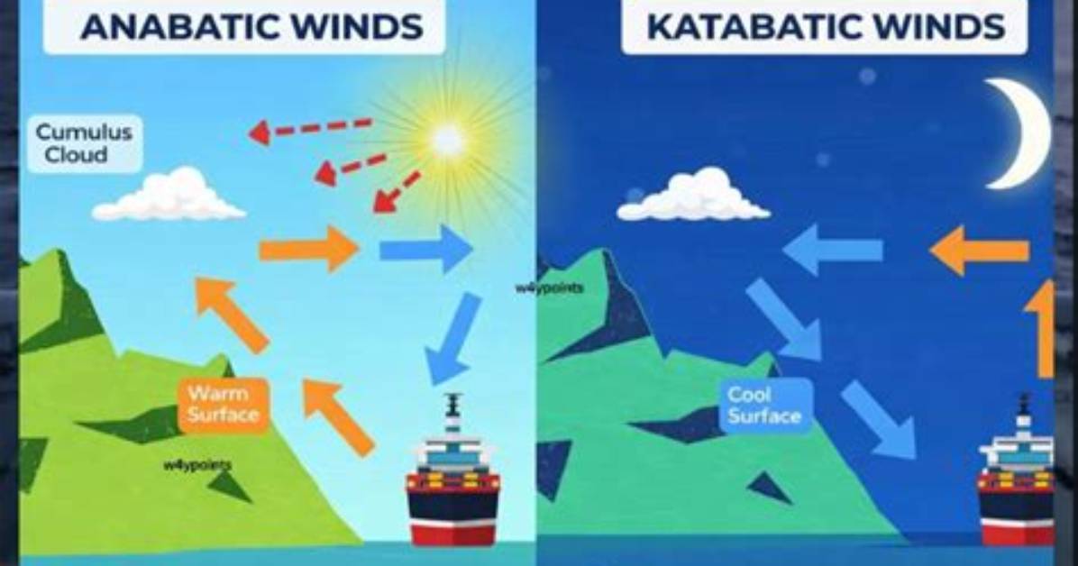 Where Do Katabatic Winds Occur?