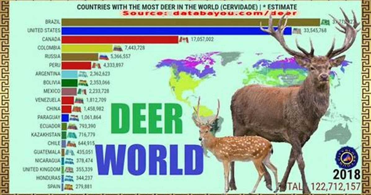 Where Do Most Deer Live?