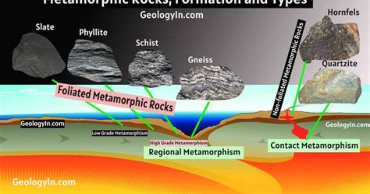 Where Do Most Metamorphic Rocks Form?