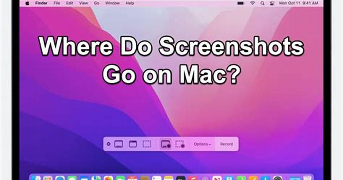 Where Do Screenshots Go on Mac
