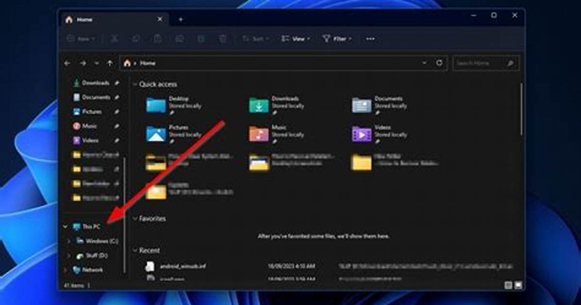Where Do Shared Files Go on Windows 10?