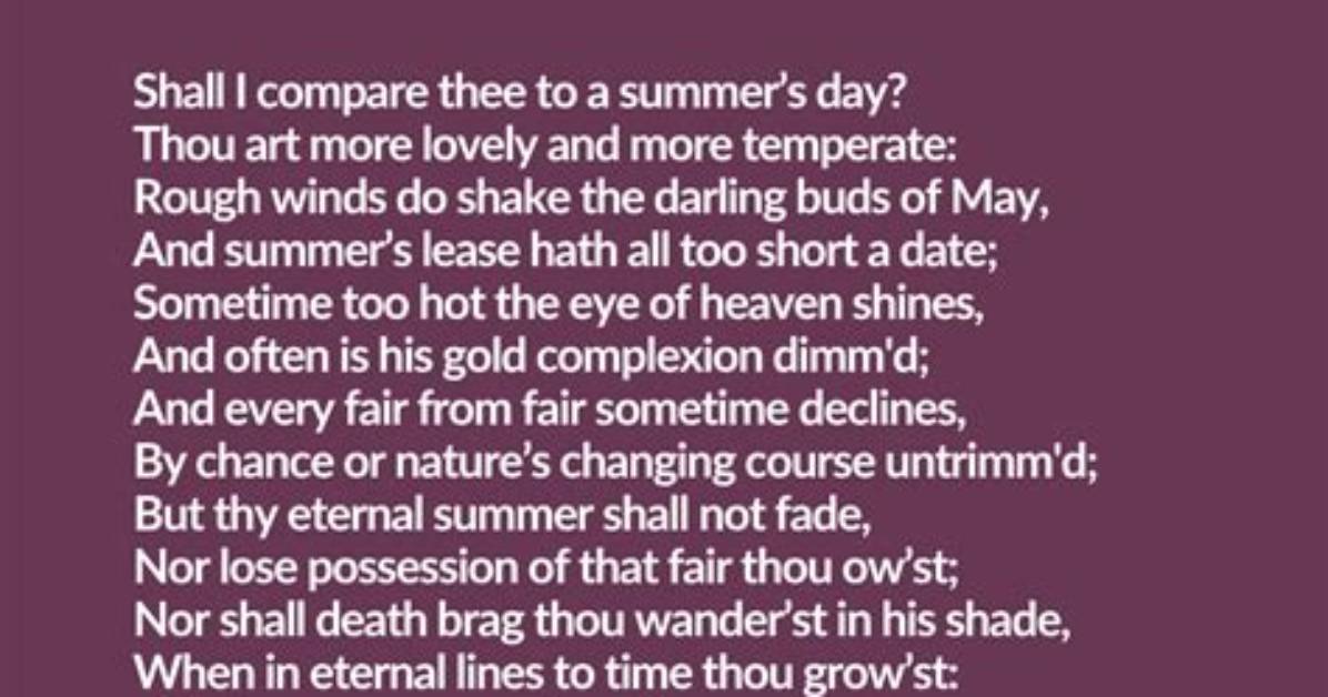 Where Do Sonnets Come from?