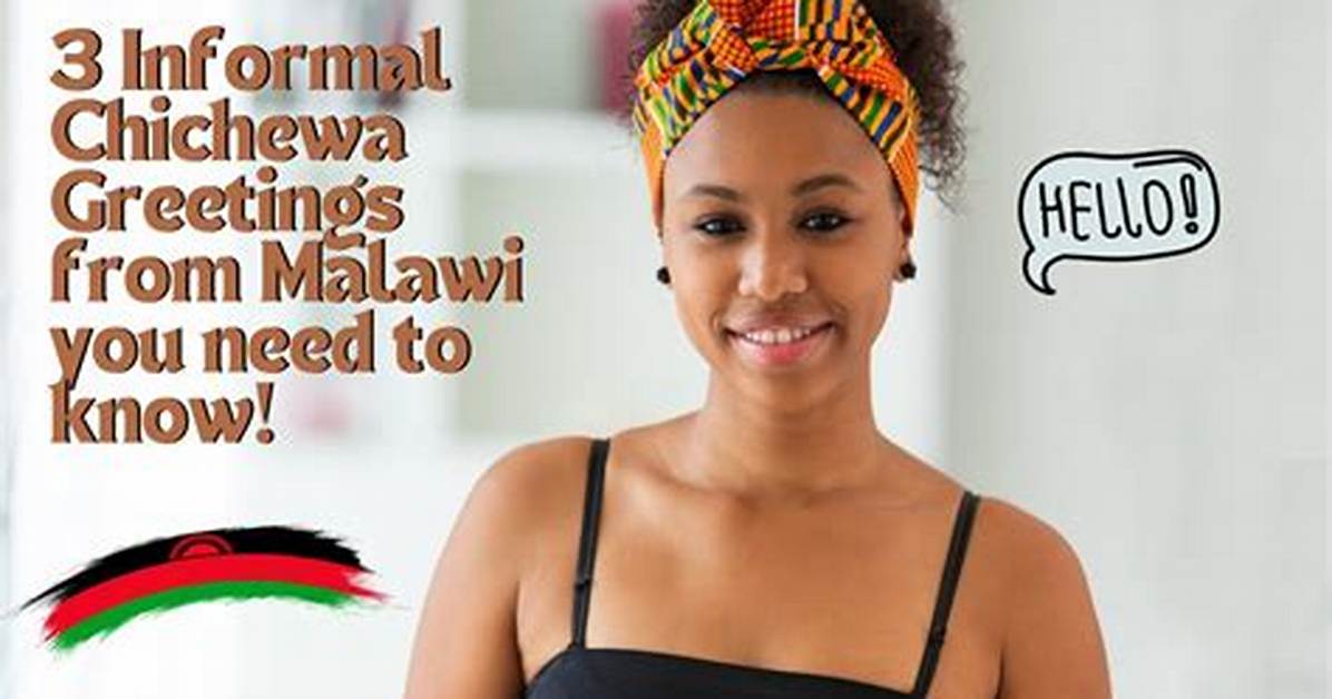 Where Do They Speak Chichewa?