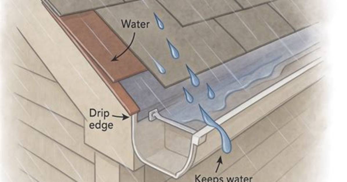 Where Do You Put Drip Edge