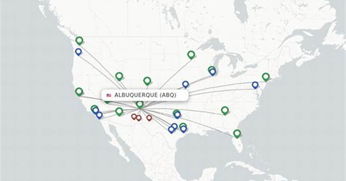 Where Does Albuquerque Fly Direct To