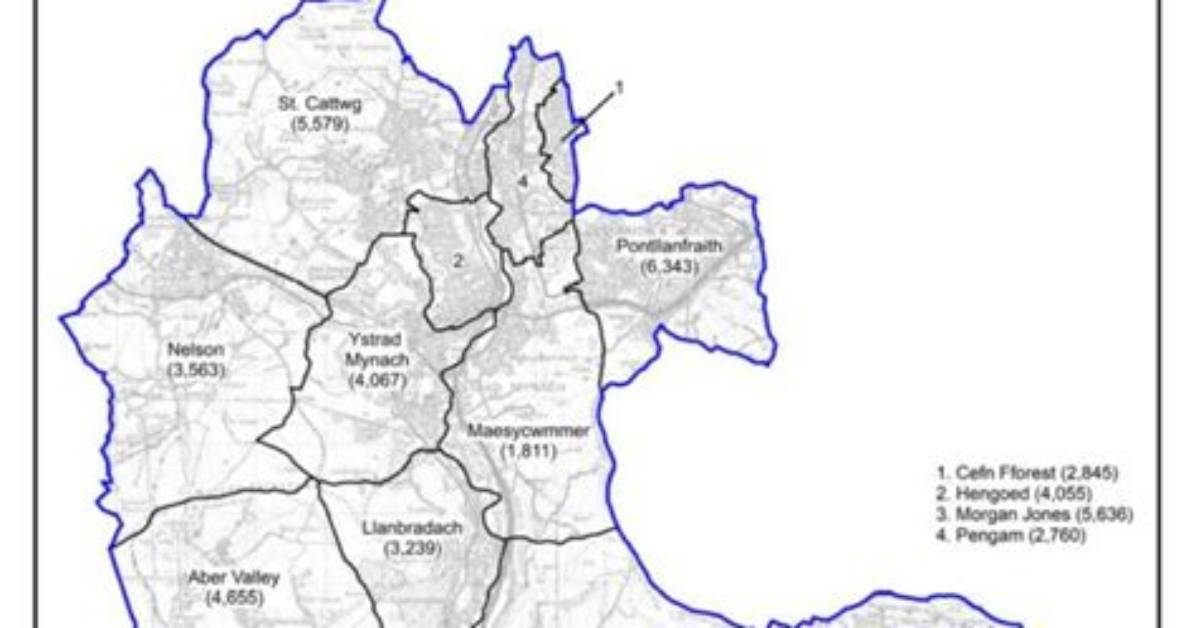 Where Does Caerphilly Borough Cover?