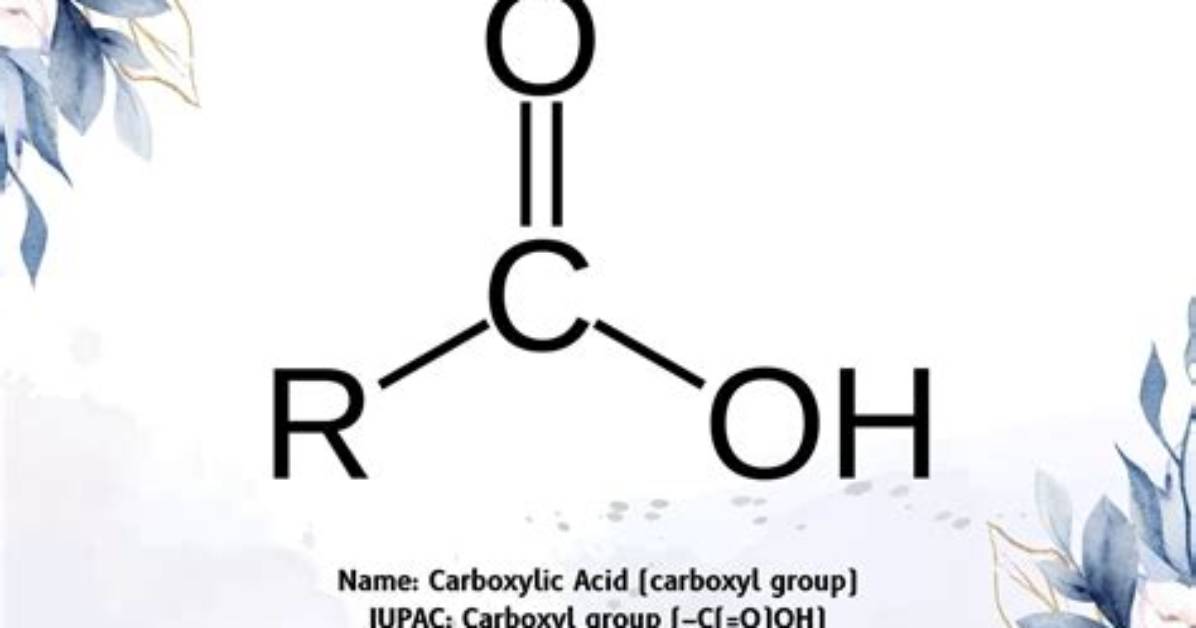 Where Does Carboxylic Acid Come from?