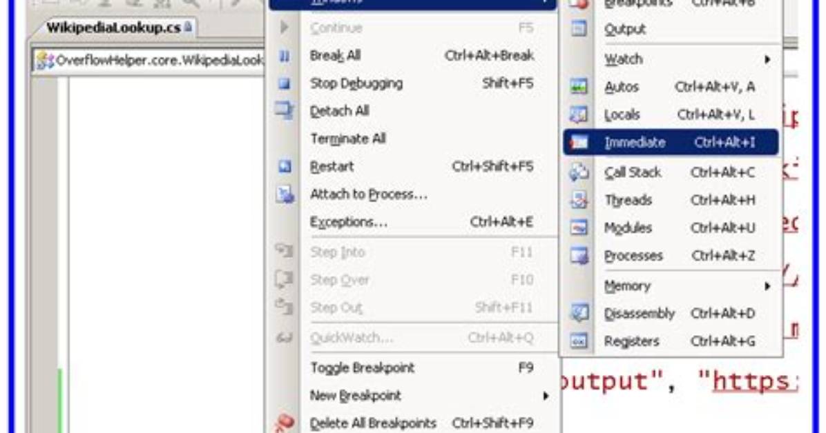 Where Does Console. Writeline Go in Asp. Net?