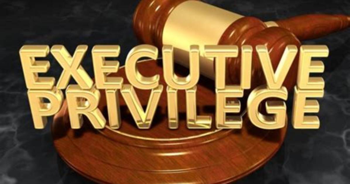 Where Does Executive Privilege Come from?