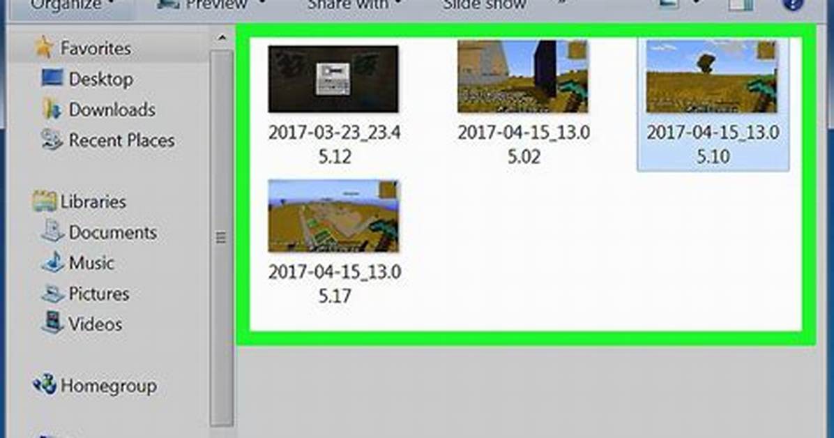 Where Does Minecraft Save Screenshots