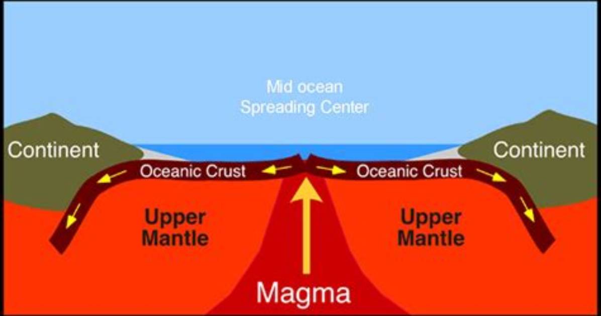 Where Does New Oceanic Crust Form?