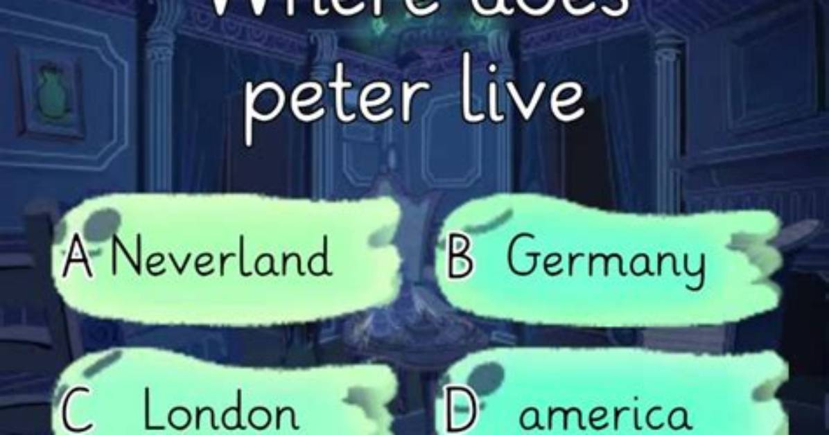 Where Does Peter Live?