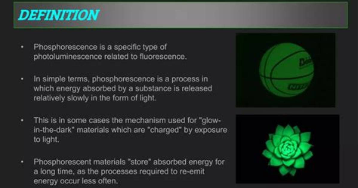 Where Does Phosphorescent Come from?