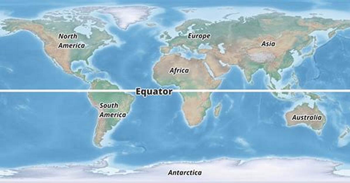 Where Does the Equator Meet