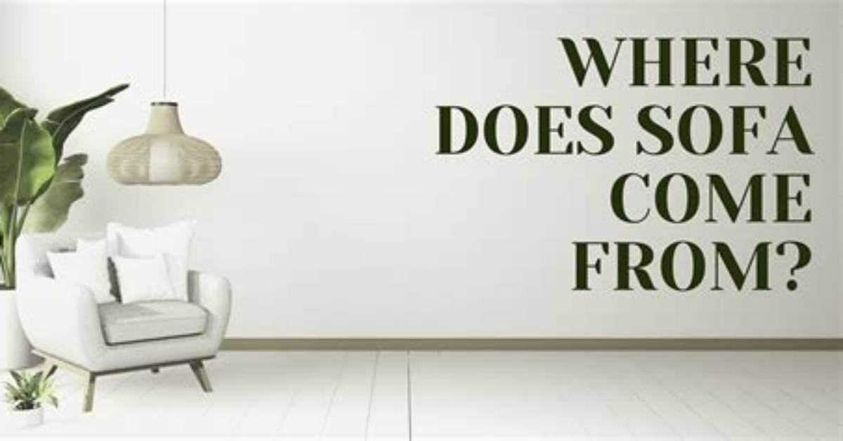 Where Does the Word Couch Come from?
