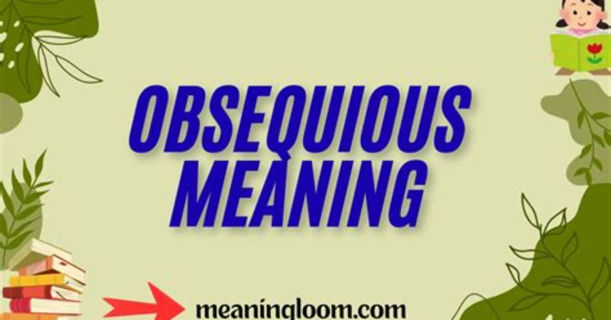 Where Does the Word Obsequious Come from?