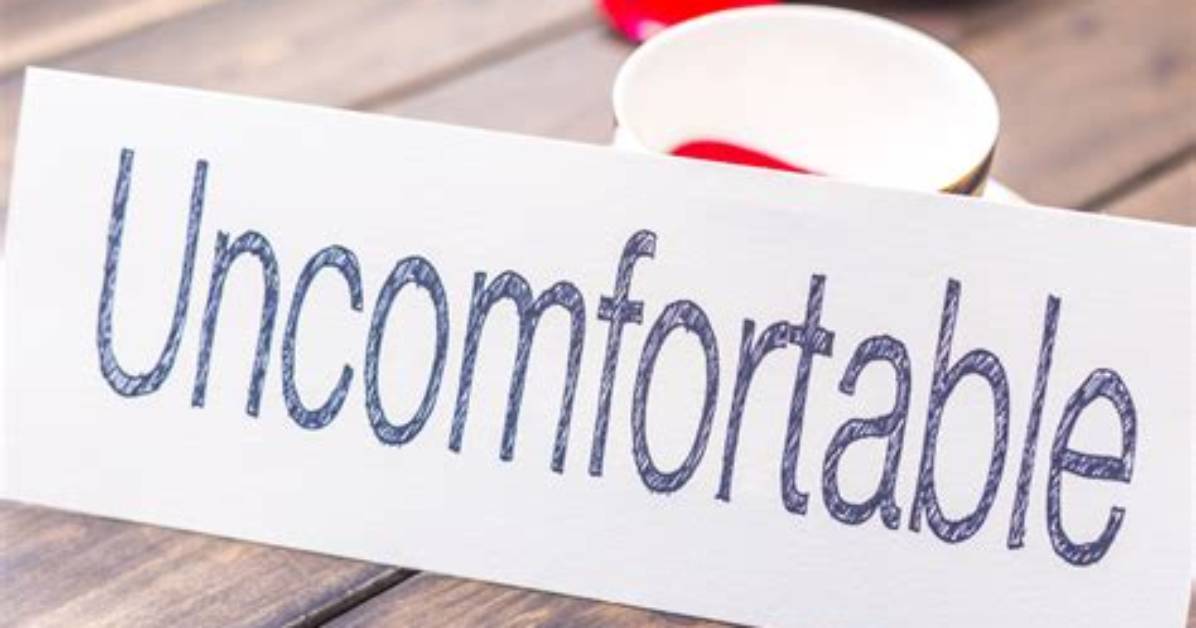 Where Does Uncomfortable Mean?