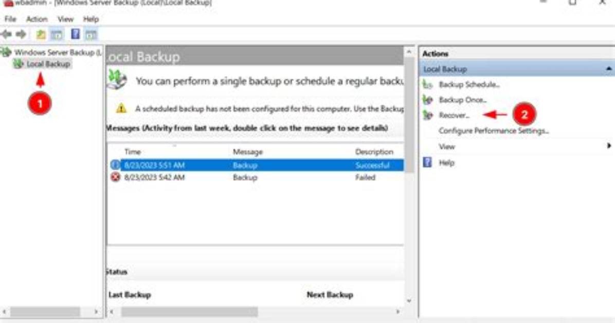 Where Does Windows Server Backup Store Files?
