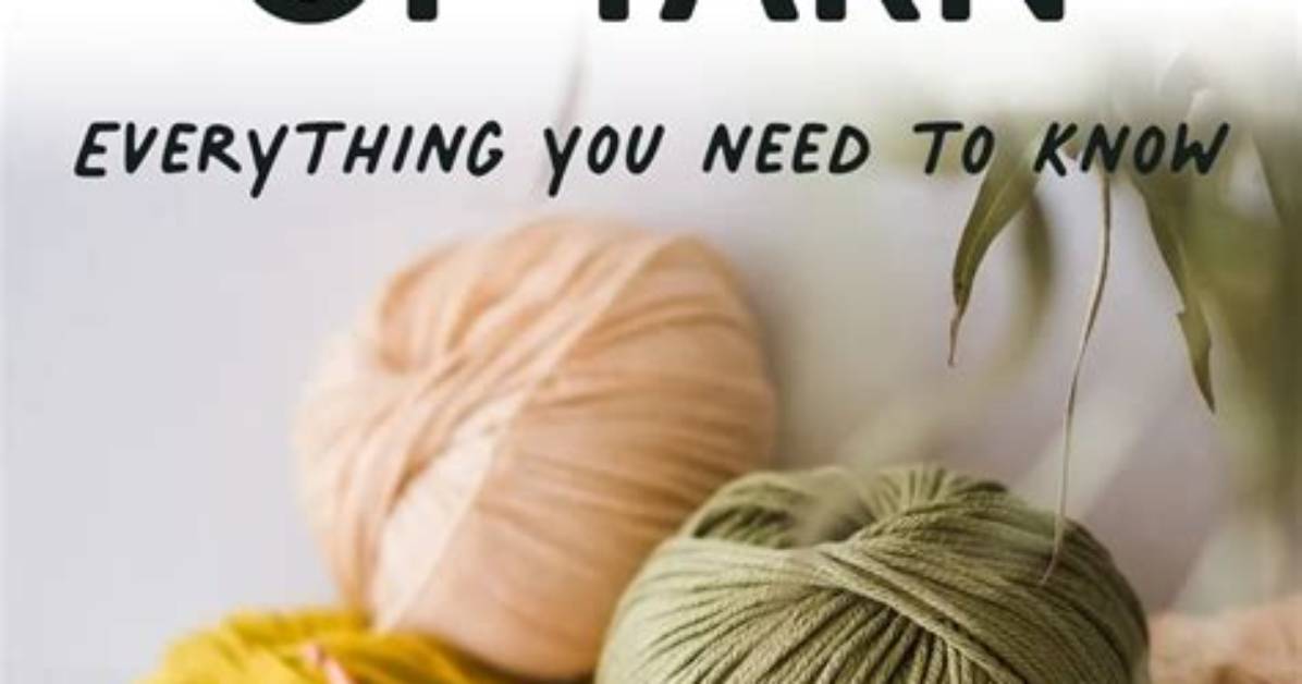 Where Does Yarn Come from?