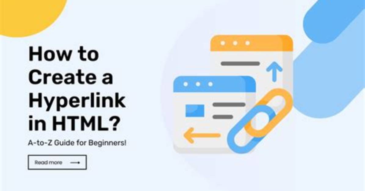 Where Hyperlinks Can Be Placed?