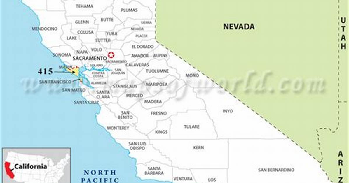 Where Is 415 Area Code in the United States