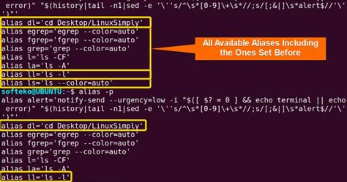 Where Is Alias Stored in Linux?