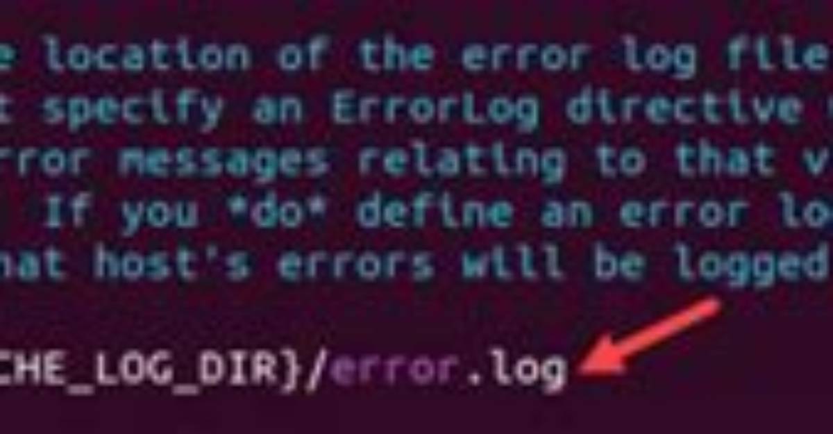 Where Is Apache Error Log Ubuntu
