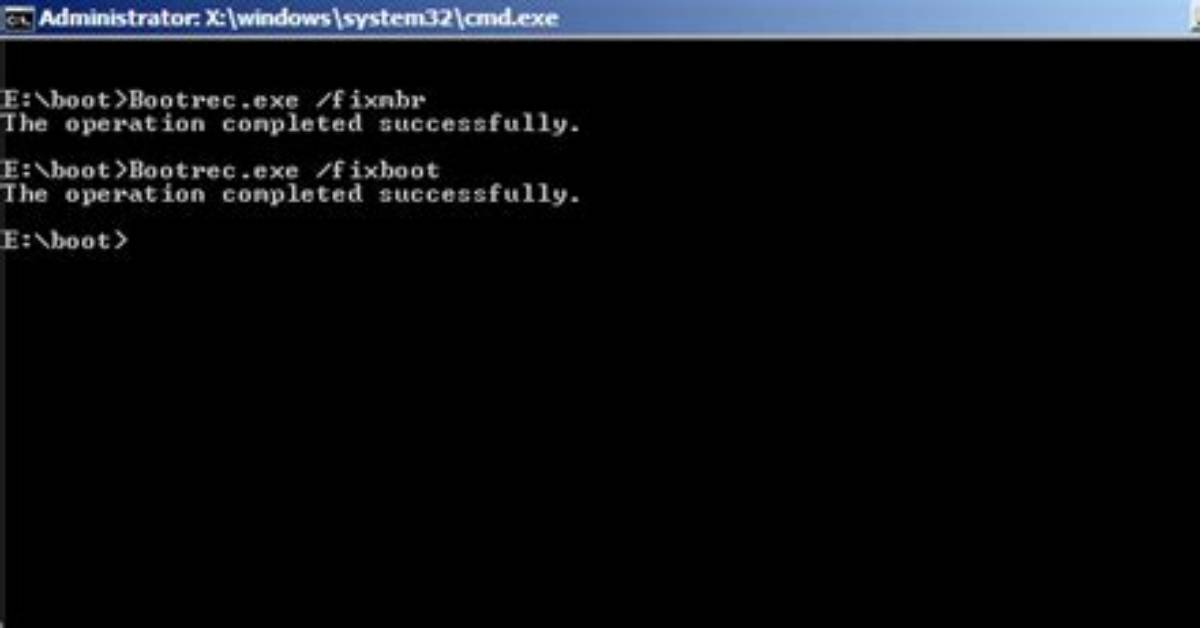 Where Is Bootrec Located Windows 10?