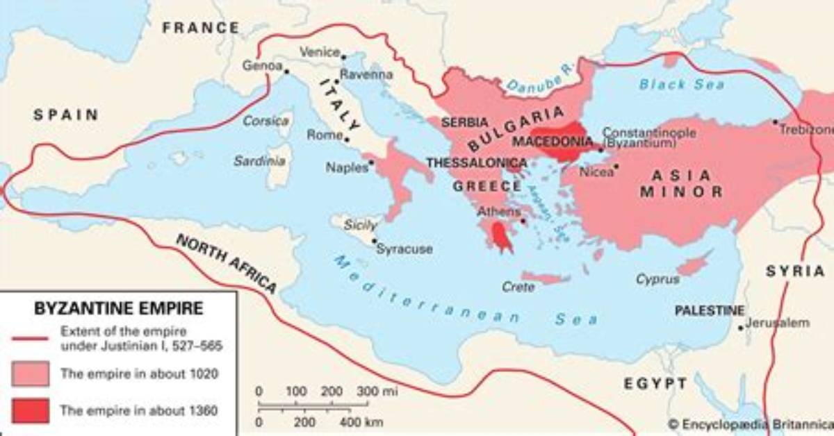 Where Is Byzantine Located?