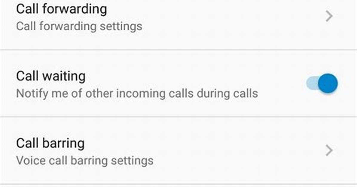 Where Is Call Setting in Android?