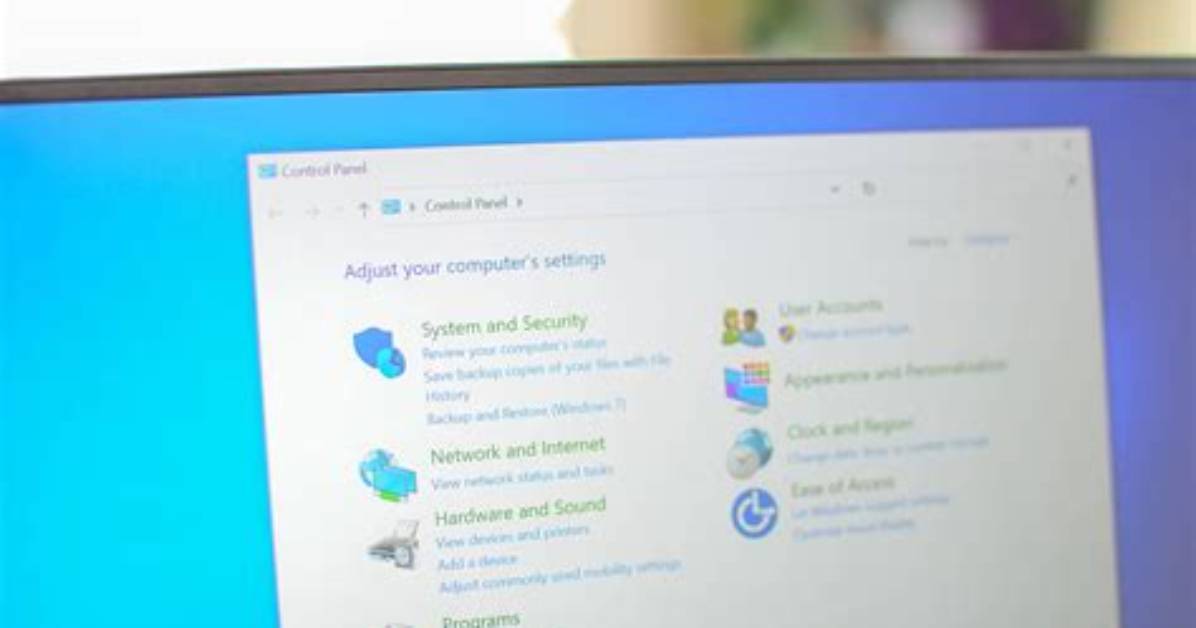Where Is Control Panel in Windows 10?