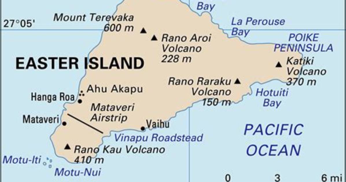 Where Is Easter Island Located on a Map