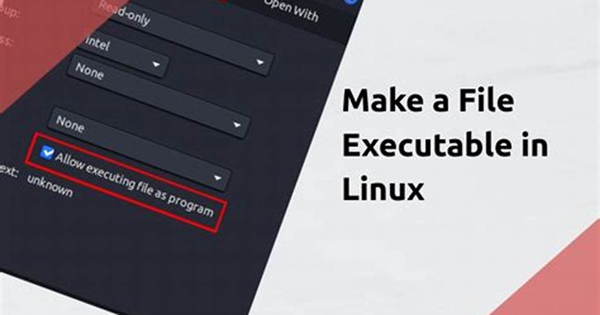 Where Is Executable Linux?
