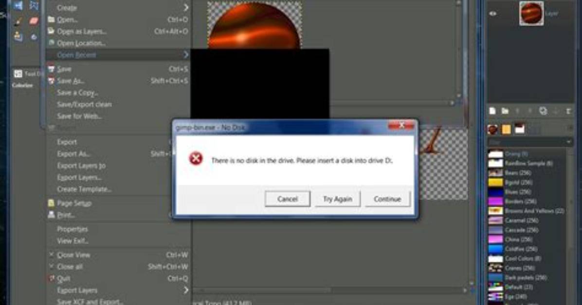 Where Is Gimp Exe Located?