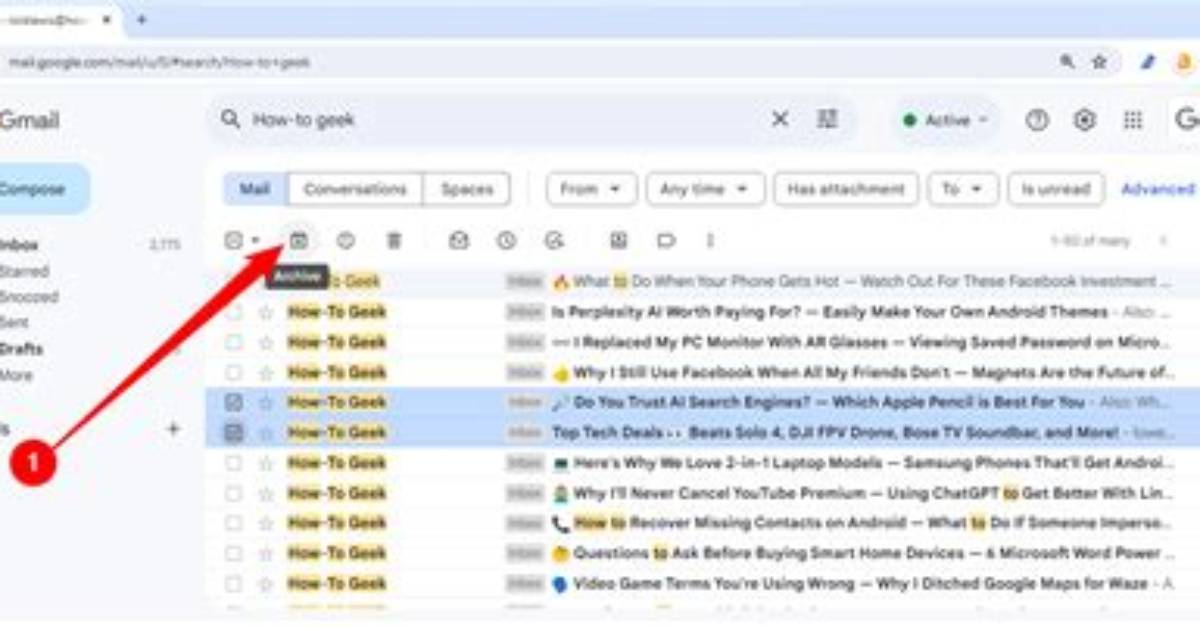 Where Is Gmail Archive Option in Evolution?