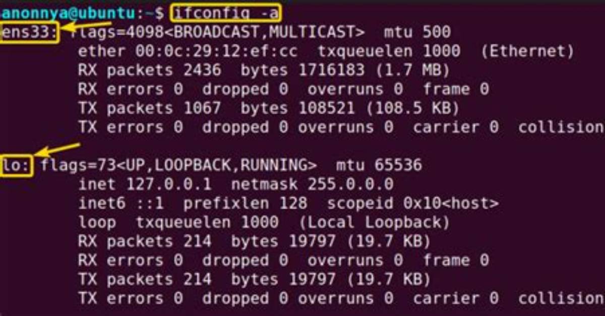 Where Is Ifconfig in Linux?